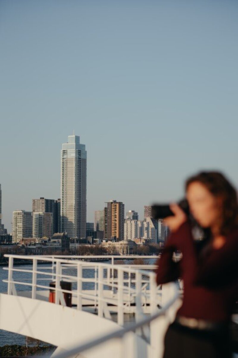 Fotografie op ss Rotterdam.