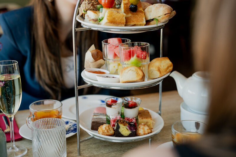 High tea bij Lido Grill.