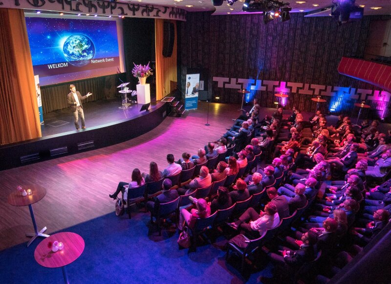Netwerk Evenement bij ss Rotterdam.